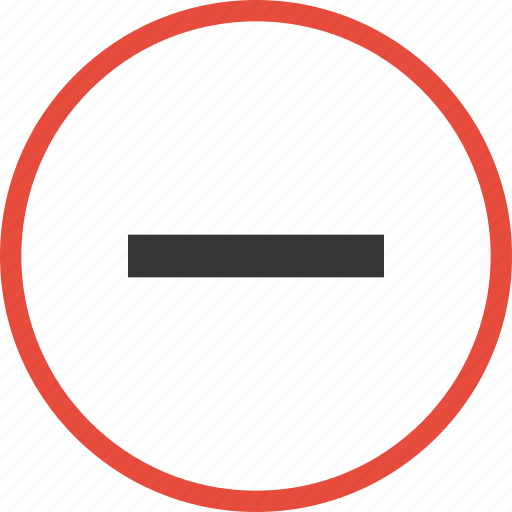 Circle, forbidden, no icon - Download on Iconfinder