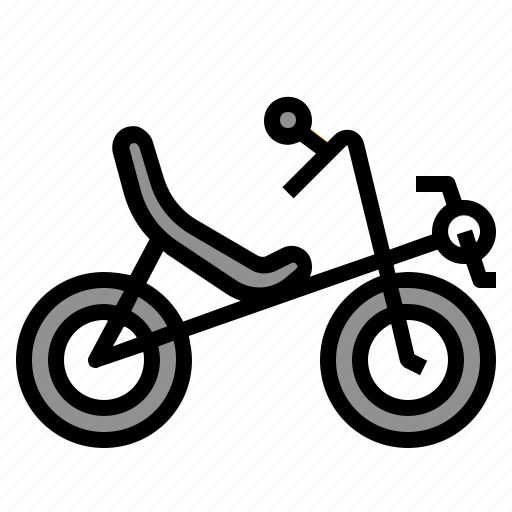 Bicycle, bike, recumbent, riding, touring icon - Download on Iconfinder