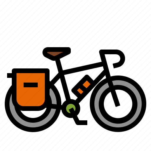 Bicycle, bike, cycling, riding, touring icon - Download on Iconfinder