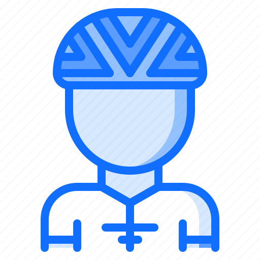 Bicycle, bike, cyclist, man, tournament icon - Download on Iconfinder