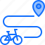 bicycle, bike, cyclist, location, pin, tournament, way 