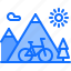 bicycle, bike, cyclist, mountain, nature, tournament, way 