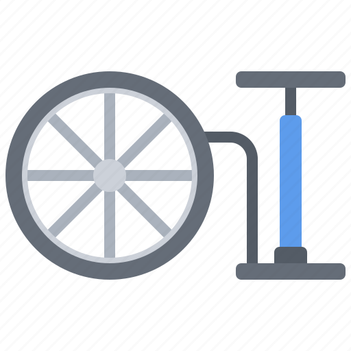 Bicycle, bike, cyclist, inflation, pump, tire, tournament icon - Download on Iconfinder