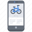 bicycle, bike, cyclist, purchase, shop, smartphone, tournament