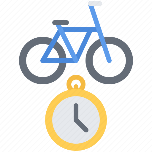 Bicycle, bike, cyclist, speed, stopwatch, time, tournament icon - Download on Iconfinder