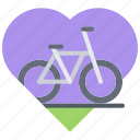 bicycle, bike, cyclist, heart, love, tournament