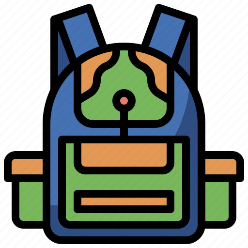 Backpack, bag, baggage, bags, fashion, travelluggage icon - Download on Iconfinder