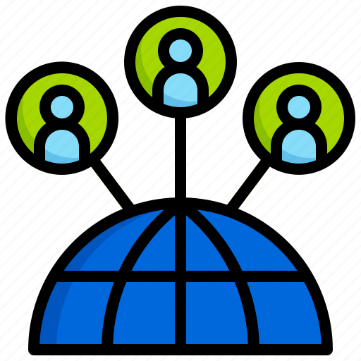 Global, network, internet, connection, networking, multi, channel icon - Download on Iconfinder