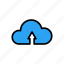 cloud, database, online, storage, upload 