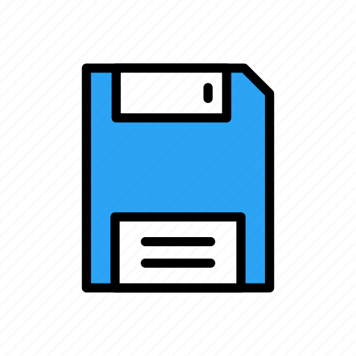 Chip, diskette, floppy, memory, save icon - Download on Iconfinder
