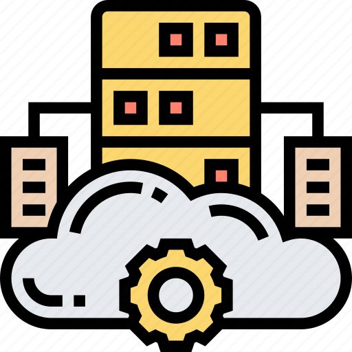Mainframe, cloud, source, data, server icon - Download on Iconfinder
