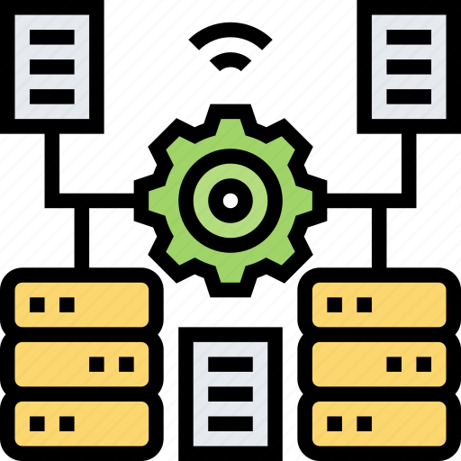 Server, organize, balancing, data, load icon - Download on Iconfinder