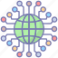 globe, global, world, data, distributed, network, database 