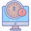 desktop, latency, monitor, liquid, clock, hour, pc 