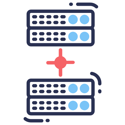 Hosting, host, server, data, database, warehouse, rack icon - Download on Iconfinder