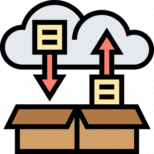Cloud, storage, data, transfer, backup icon - Download on Iconfinder
