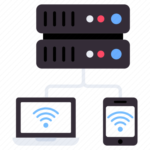 Server connection, wifi connection, wifi network, online wifi, mobile wifi icon - Download on Iconfinder