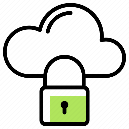 Cloud data security, cloud format, cloud storage encryption, database security, database server safety, high speed server icon - Download on Iconfinder