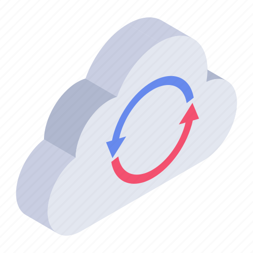 Cloud sync, cloud update, cloud refresh, cloud synchronization, cloud reload icon - Download on Iconfinder