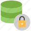 data center, database security, locked, protected database 