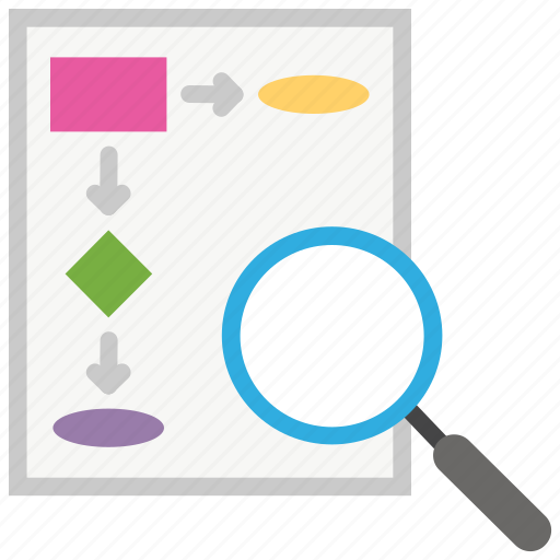 Data flow, flow chart, flow diagram, process flow, schema, structure icon - Download on Iconfinder
