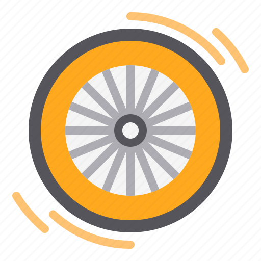Bicycle, bike, rim, tire, wheel icon - Download on Iconfinder