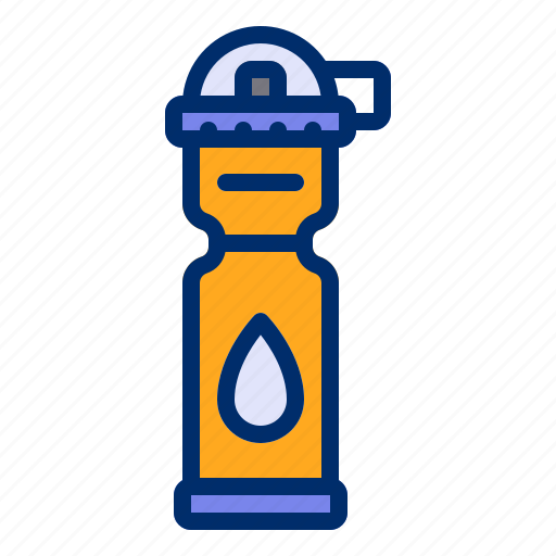 Bicycle, bike, bottle, drink, water icon - Download on Iconfinder