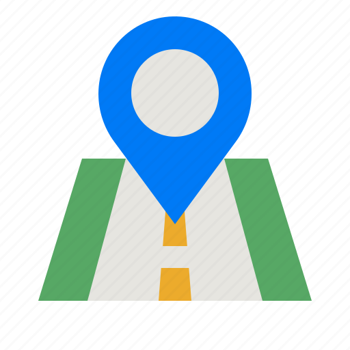 Map, gps, location, road, motorbike icon - Download on Iconfinder