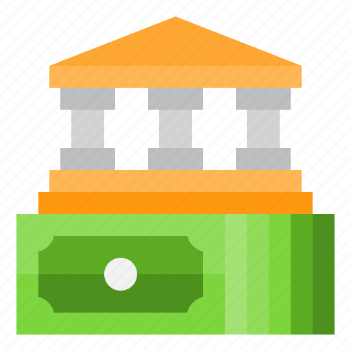 Bank, finance, money, payment, building icon - Download on Iconfinder