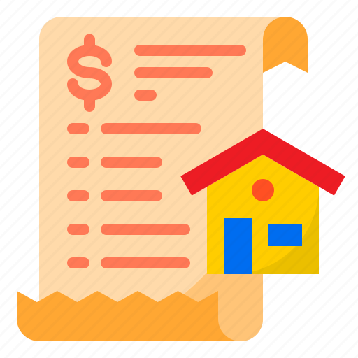 Bill, invoice, payment, receipt, home icon - Download on Iconfinder