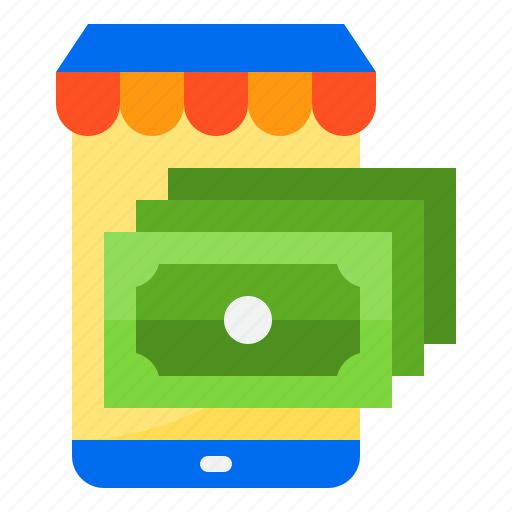 Mobile, money, payment, shopping, online icon - Download on Iconfinder