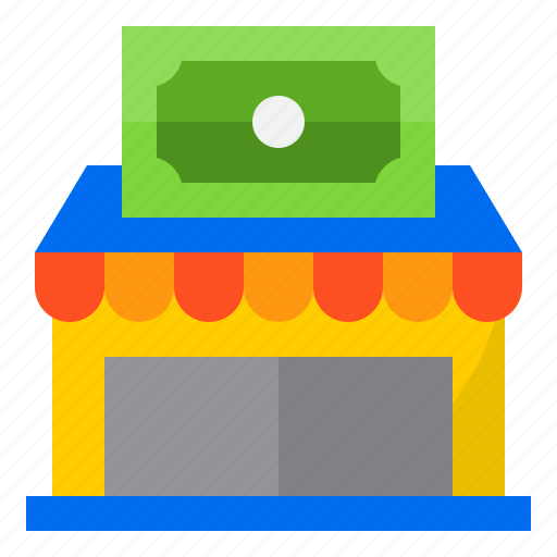 Shop, shopping, store, money, building icon - Download on Iconfinder