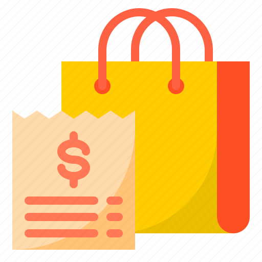 Shopping, bag, bill, receipt, buy icon - Download on Iconfinder