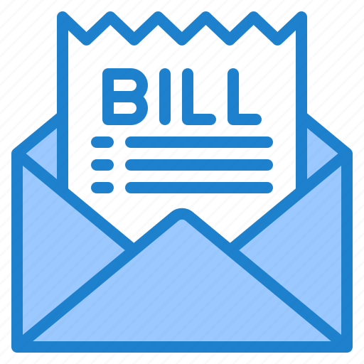 Bill, payment, mail, email, envelope icon - Download on Iconfinder