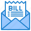 bill, payment, mail, email, envelope 