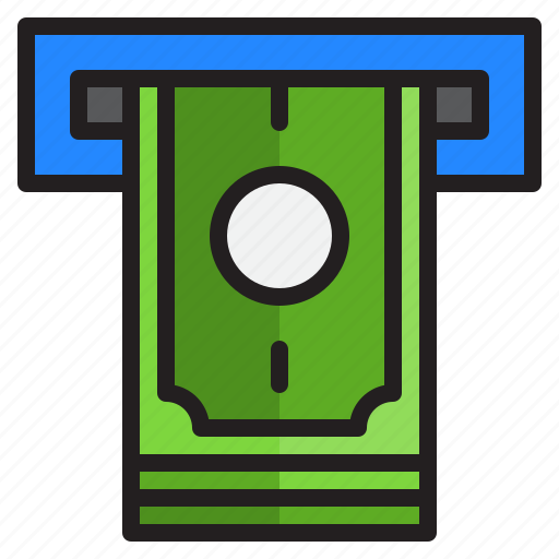 Atm, cash, finance, bank, money icon - Download on Iconfinder