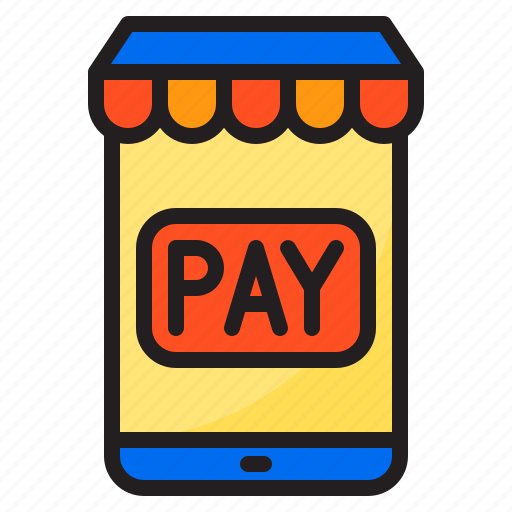 Pay, mobile, payment, money, online icon - Download on Iconfinder