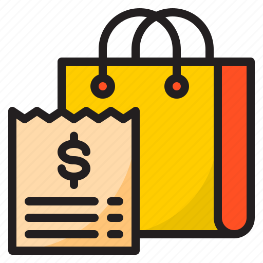 Shopping, bag, bill, receipt, buy icon - Download on Iconfinder