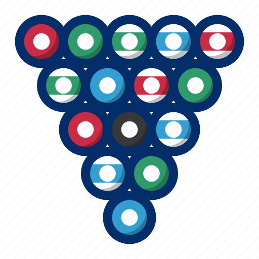 Balls, billiard, sport icon - Download on Iconfinder