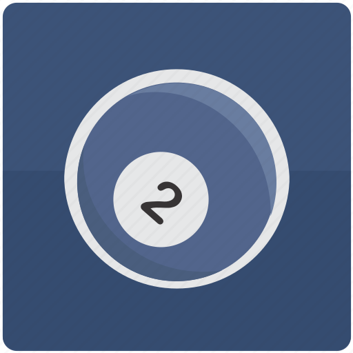 Ball, billiard, billiards, pool, two icon - Download on Iconfinder