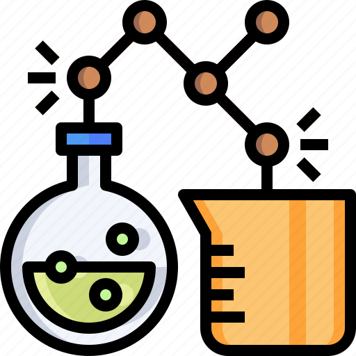 Flasks, glassware, science, education, chemical icon - Download on Iconfinder