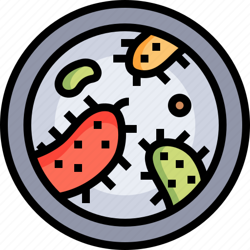 Microbiology, laboratory, bacteria, petri, dish, cell icon - Download on Iconfinder