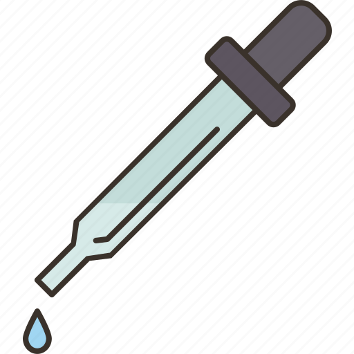 Dropper, pipette, droplet, chemistry, laboratory icon - Download on Iconfinder