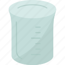 beaker, liquid, container, laboratory, glassware