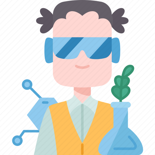 Biochemist, scientist, researcher, chemistry, scientific icon - Download on Iconfinder