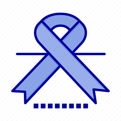 Cancer, medical, oncology, ribbon icon - Download on Iconfinder