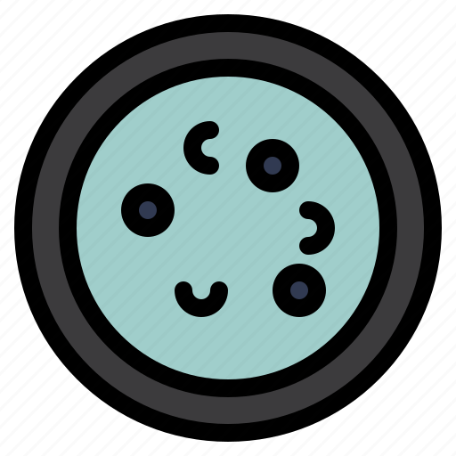 Bacteria, biology, education, laboratory, microbe icon - Download on Iconfinder