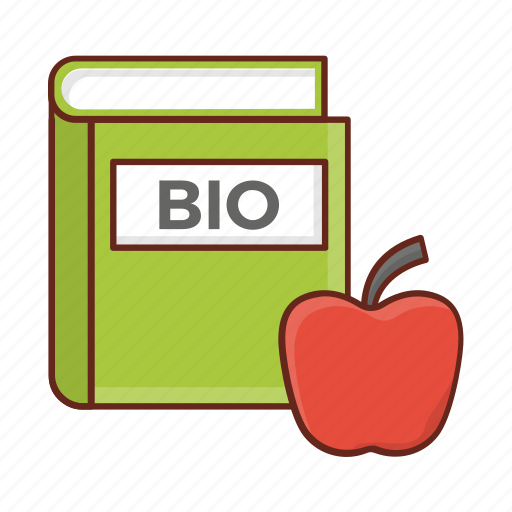 Bio, book, apple, newton, education icon - Download on Iconfinder