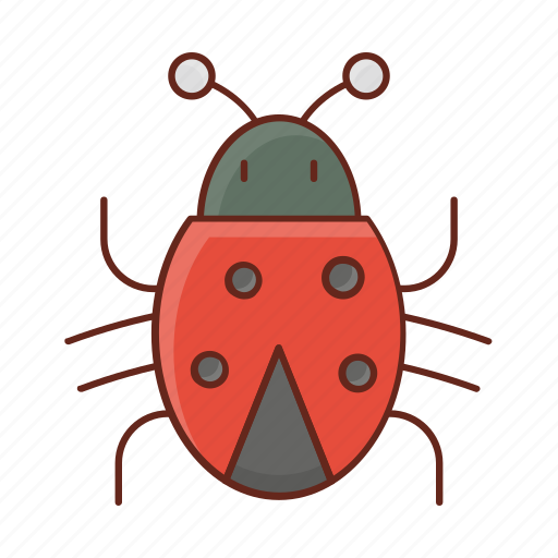 Bug, virus, ladybird, microbe, insect icon - Download on Iconfinder