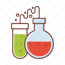 flask, beaker, lab, science, medical 